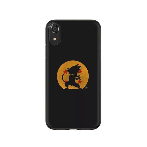 DBZ Silhouette Karate Kid Goku iPhone 12 (Mini, Pro & Pro Max) Case