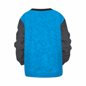 Dragon Ball Super Saiyan Blue Vegeta Vector Cool Kids Sweatshirt