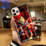 Dragon Ball Super Saiyan Goku God iPhone 12 (Mini, Pro & Pro Max) Cover