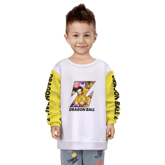 Dragon Ball Z All Fighter Z Saga Awesome Art Kids Sweatshirt Lifestyle