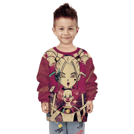 DBZ Belmod Marcarita Suicide Squad Theme Kids Sweatshirt