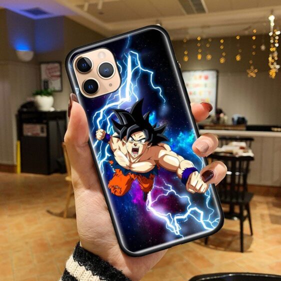Dragon Ball Z Charging Goku God iPhone 12 (Mini, Pro & Pro Max) Cover