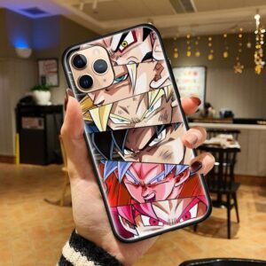Dragon Ball Z Goku Awesome Forms iPhone 12 (Mini, Pro & Pro Max) Cover