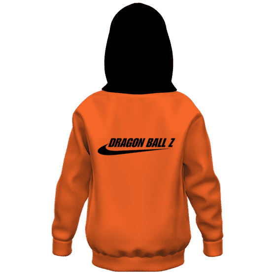 Dragon Ball Z Minimalist Nike Inspired Logo Kids Hoodie