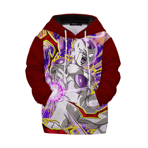 Dragon Ball Z White Frieza Comic Style Kids Hoodie