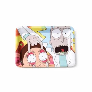 Eyes on the Weeds High Rick and Morty Blunt Rolling Tray