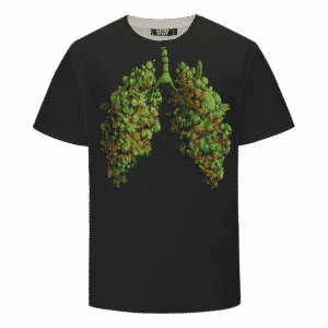 Marijuana Hemp Weed Cool Lungs 420 Awesome T-shirt
