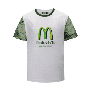 420 Mc Donalds Im Lovin it Parody Marijuana T-Shirt