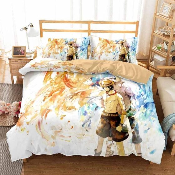 One Piece Fire Fist Ace And Marco The Phoenix Dope Bed Set