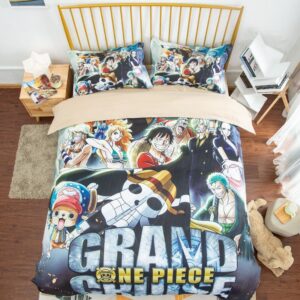 One Piece Grand Cruise Straw Hat Pirates Bedding Set