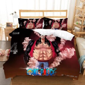 One Piece Luffy's Gear Fourth Technique Bedding Set