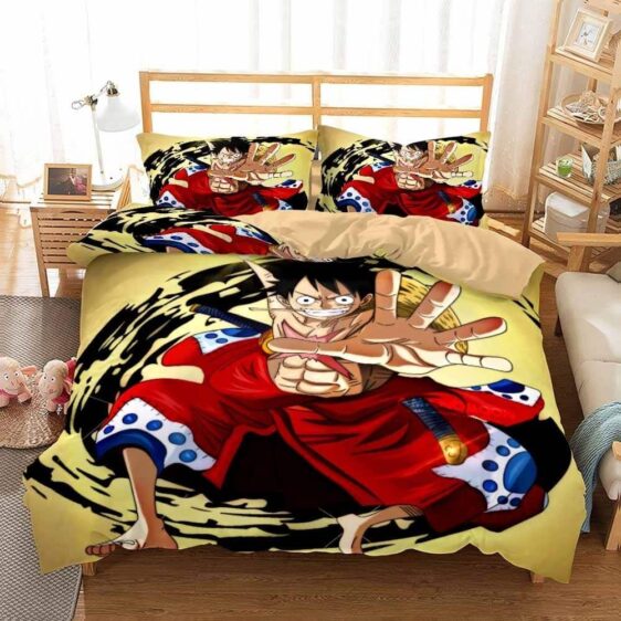 One Piece Monkey D. Luffy Wano Country Arc Bedding Set