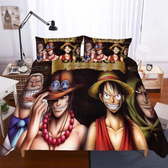 One Piece The Beginning Of The Legend Dope Bedding Set