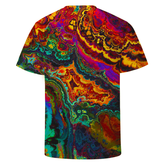 Trippy Psychedelic Morty Weed Art Marijuana 420 T-shirt