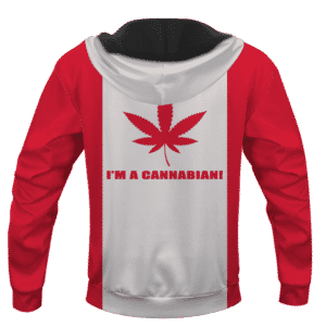 Cannabian Flag Cannabis Enthusiast Marijuana Hoodie