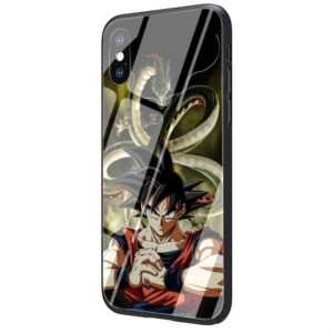 DBZ Goku Charging and Shenron iPhone 12 (Mini, Pro & Pro Max) Case