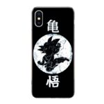 DBZ Goku Kid Black and White iPhone 12 (Mini, Pro & Pro Max) Case