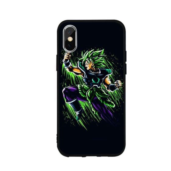 DBZ Goku Super Saiyan Green iPhone 12 (Mini, Pro & Pro Max) Cover