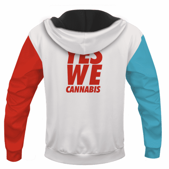 Dope Barack Obama Yes We Cannabis 420 Marijuana Pullover Hoodie