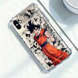 Dragon Ball Angry Goku Comic iPhone 12 (Mini, Pro & Pro Max) Cover
