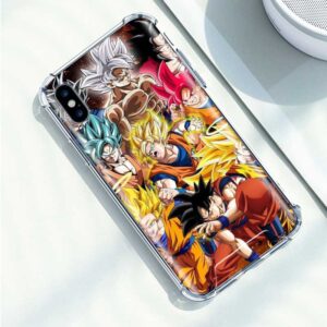 Dragon Ball Badass Goku Forms iPhone 12 (Mini, Pro & Pro Max) Case