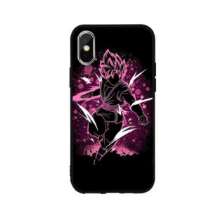 Dragon Ball Goku Black Attacking iPhone 12 (Mini, Pro & Pro Max) Cover