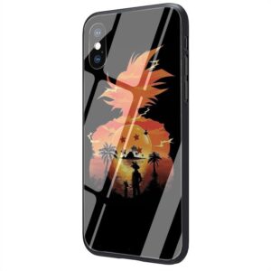 Dragon Ball Galaxy Silhouette Goku iPhone 12 (Mini, Pro & Pro Max) Cover