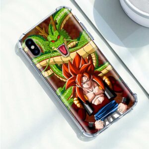 Dragon Ball Shenron & Goku SSJ4 iPhone 12 (Mini, Pro & Pro Max) Case
