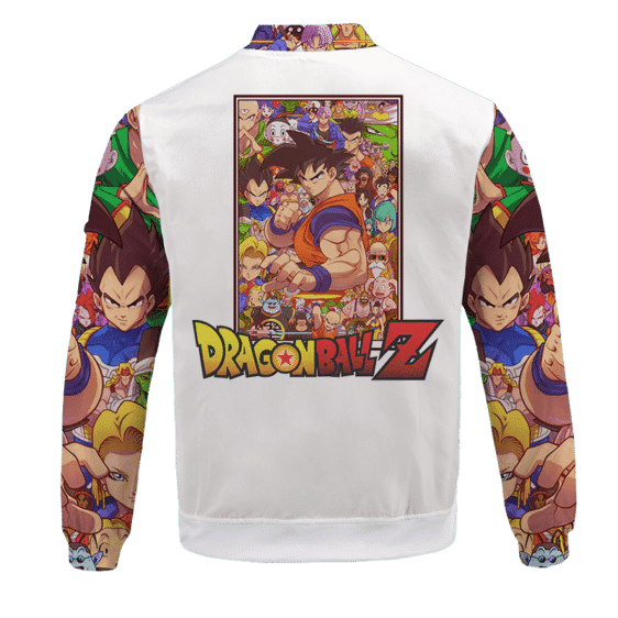 Dragon Ball Z All Characters Goku Family Art Bomber Jacket