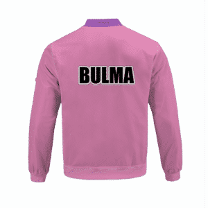 Dragon Ball Z Bulma Outfit Inspired Cosplay Bomber Jacket