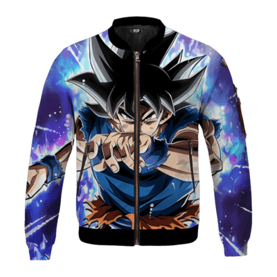 Dragon Ball Z Galactic Goku Ultra Instinct Bomber Jacket