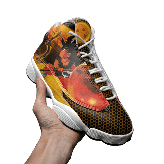 Dragon Ball Z Kid Goku Shenron Basketball Sneakers