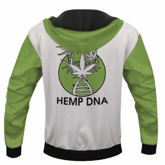 Hemp DNA Cannabis Marijuana Enthusiast Pullover Hoodie