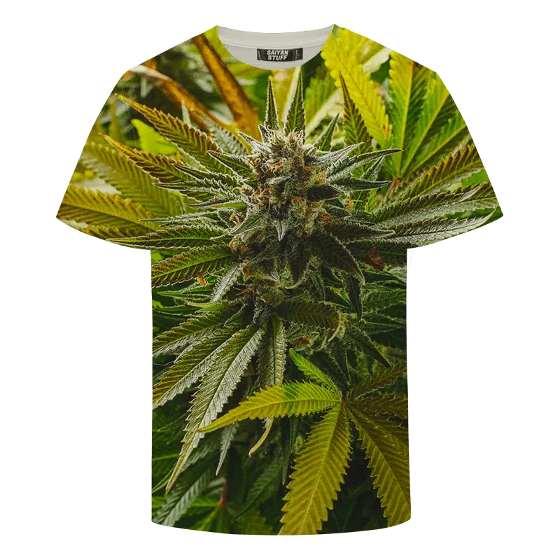 Marijuana Kush Plant High Grade All Over Print Cool T-shirt