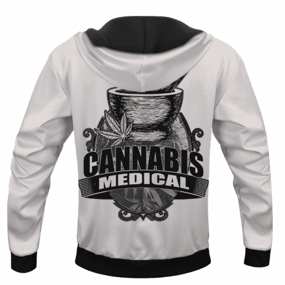 Medical Cannabis Apothecary Design Marijuana Hoodie