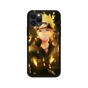 Naruto Fiery Aura Fan Art iPhone 12 (Mini, Pro & Pro Max) Case