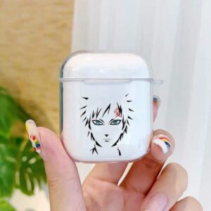 The Famous Sunagakure Gaara Of The Sand Clear Airpods Case