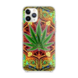 Trippy Marijuana Mandala iPhone 12 (Mini, Pro & Pro Max) Case