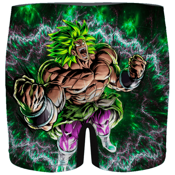 DBZ Angry Legendary Broly Awesome Print Men's Underwear
