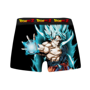 DBZ Super Saiyan Blue Goku Battle Mode Cool Men's Boxer