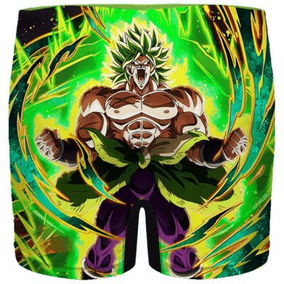 Dragon Ball Broly Charged Up Dokkan Art Men’s Boxer - Saiyan Stuff