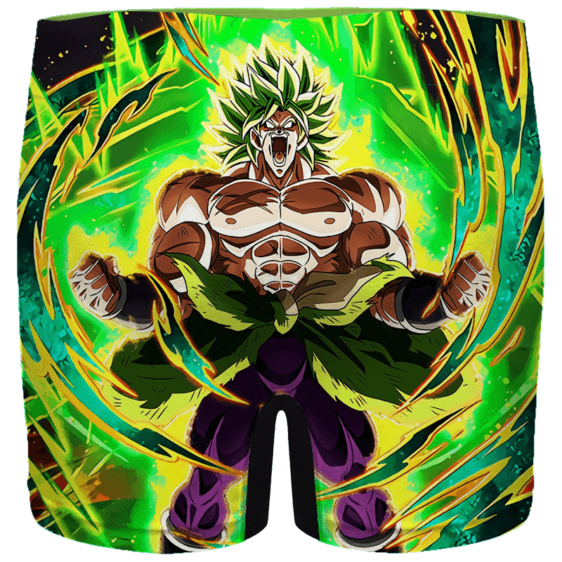 Dragon Ball Broly Charged Up Dokkan Art Men's Boxer