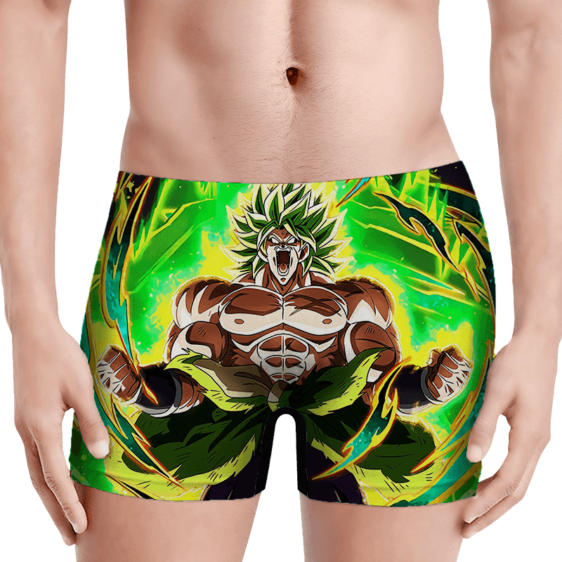 Dragon Ball Broly Charged Up Dokkan Art Men's Boxer