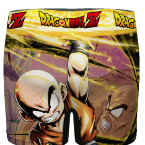 Dragon Ball Rare Sight Of Angry Krillin Cool Men's Brief - back