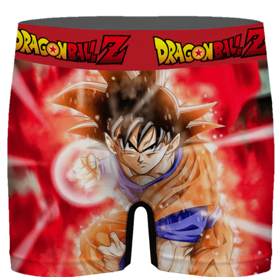 Dragon Ball Super Goku Red Kaioken Energy Epic Punch Men's Underwear