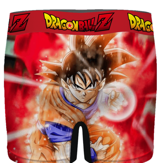 Dragon Ball Super Goku Red Kaioken Energy Epic Punch Men's Underwear