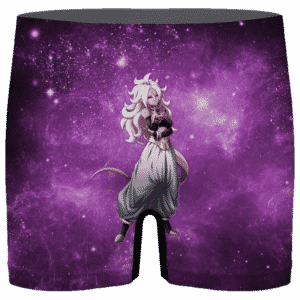 Dragon Ball Z Cute Android 21 Beautiful Men's Boxer Brief