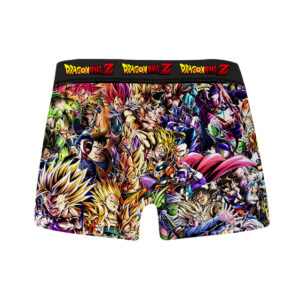 Dragon Ball Z Family Of Characters Cool Dope Men's Boxer