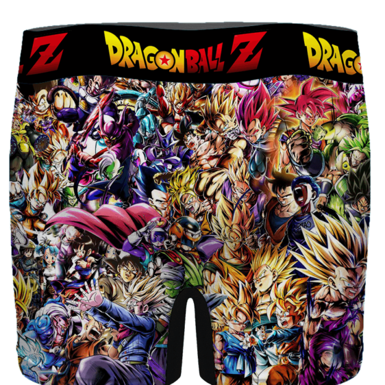 Dragon Ball Z Family Of Characters Cool Dope Men's Boxer - back