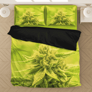 Amazing Marijuana Weed Top Bud All Over Print Bedding Set